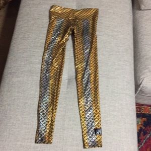 Purusha People organic mermaid yoga leggings